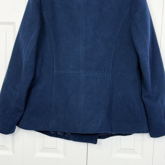 NWT Bongo Juniors' XL Preppy Navy Blue Double-Breasted Peacoat Jacket - Picture 16 of 16